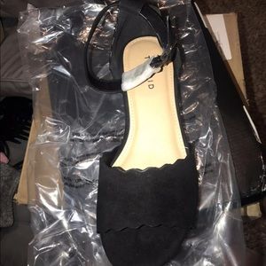 Torrid open toe pumps